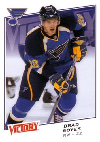 #31 Brad Boyes - St. Louis Blues - 2008-09 Upper Deck Victory Hockey