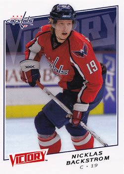 #3 Nicklas Backstrom - Washington Capitals - 2008-09 Upper Deck Victory Hockey