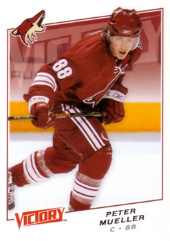 #47 Peter Mueller - Phoenix Coyotes - 2008-09 Upper Deck Victory Hockey
