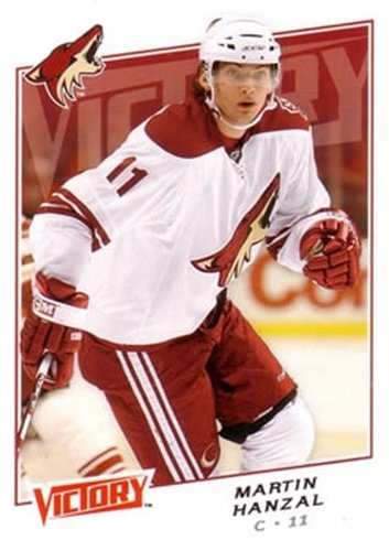 #50 Martin Hanzal - Phoenix Coyotes - 2008-09 Upper Deck Victory Hockey