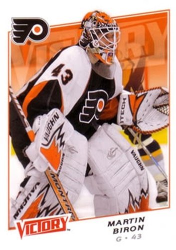 #54 Martin Biron - Philadelphia Flyers - 2008-09 Upper Deck Victory Hockey