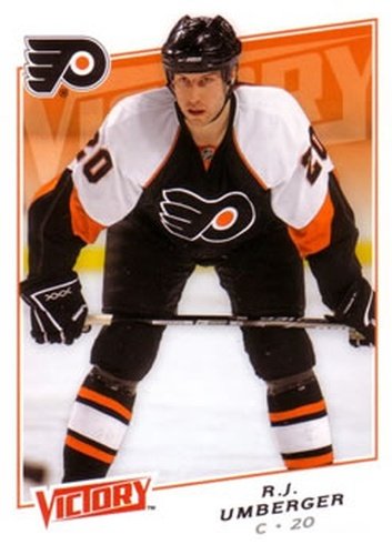 #56 R.J. Umberger - Philadelphia Flyers - 2008-09 Upper Deck Victory Hockey