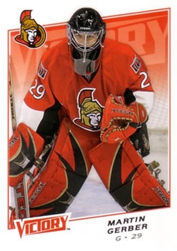 #63 Martin Gerber - Ottawa Senators - 2008-09 Upper Deck Victory Hockey
