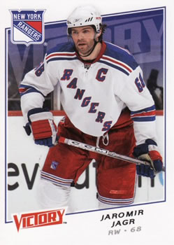 #66 Jaromir Jagr - New York Rangers - 2008-09 Upper Deck Victory Hockey