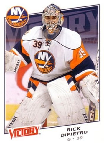 #71 Rick DiPietro - New York Islanders - 2008-09 Upper Deck Victory Hockey