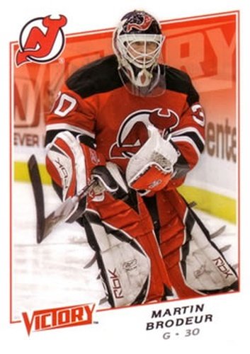 #77 Martin Brodeur - New Jersey Devils - 2008-09 Upper Deck Victory Hockey