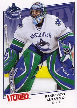 #7 Roberto Luongo - Vancouver Canucks - 2008-09 Upper Deck Victory Hockey