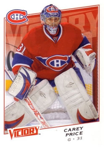 #89 Carey Price - Montreal Canadiens - 2008-09 Upper Deck Victory Hockey