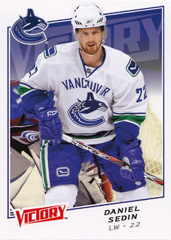 #8 Daniel Sedin - Vancouver Canucks - 2008-09 Upper Deck Victory Hockey
