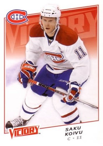#90 Saku Koivu - Montreal Canadiens - 2008-09 Upper Deck Victory Hockey