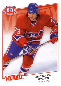 #93 Michael Ryder - Montreal Canadiens - 2008-09 Upper Deck Victory Hockey