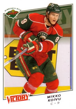 #98 Mikko Koivu - Minnesota Wild - 2008-09 Upper Deck Victory Hockey