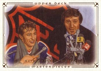 #17 Wayne Gretzky - Edmonton Oilers - 2008-09 Upper Deck Masterpieces Hockey