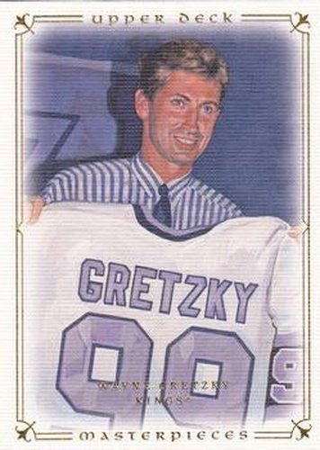 #20 Wayne Gretzky - Los Angeles Kings - 2008-09 Upper Deck Masterpieces Hockey
