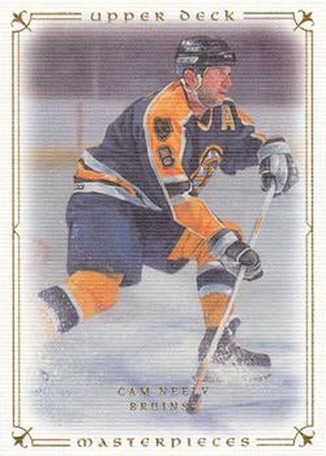 #22 Cam Neely - Boston Bruins - 2008-09 Upper Deck Masterpieces Hockey
