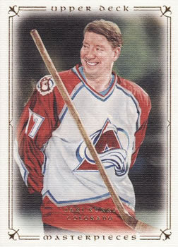 #35 Jari Kurri - Colorado Avalanche - 2008-09 Upper Deck Masterpieces Hockey