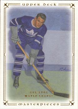 #6 Syl Apps - Toronto Maple Leafs - 2008-09 Upper Deck Masterpieces Hockey