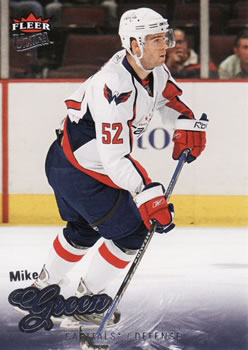#100 Mike Green - Washington Capitals - 2008-09 Ultra Hockey