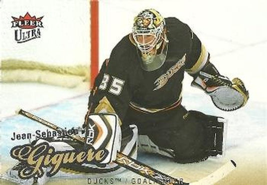 #103 Jean-Sebastien Giguere - Anaheim Ducks - 2008-09 Ultra Hockey