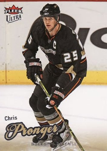#106 Chris Pronger - Anaheim Ducks - 2008-09 Ultra Hockey