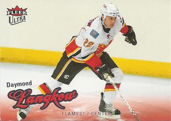 #111 Daymond Langkow - Calgary Flames - 2008-09 Ultra Hockey