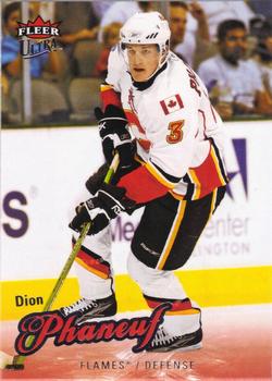 #112 Dion Phaneuf - Calgary Flames - 2008-09 Ultra Hockey