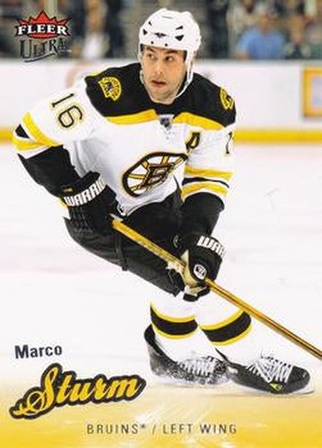 #11 Marco Sturm - Boston Bruins - 2008-09 Ultra Hockey