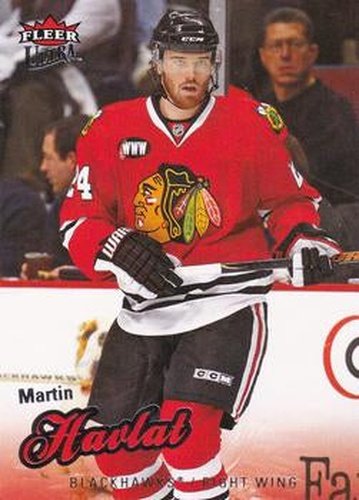 #122 Martin Havlat - Chicago Blackhawks - 2008-09 Ultra Hockey