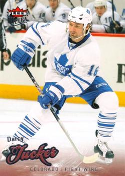 #125 Darcy Tucker - Colorado Avalanche - 2008-09 Ultra Hockey