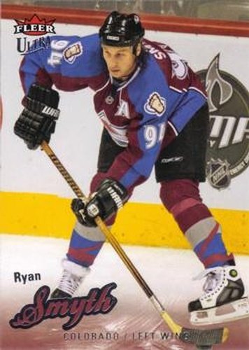 #132a Ryan Smyth - Colorado Avalanche - 2008-09 Ultra Hockey