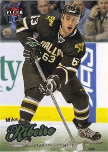 #139 Mike Ribeiro - Dallas Stars - 2008-09 Ultra Hockey