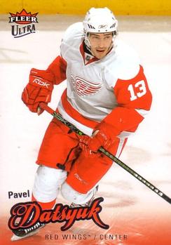 #145 Pavel Datsyuk - Detroit Red Wings - 2008-09 Ultra Hockey