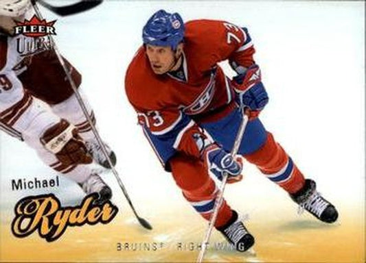#14 Michael Ryder - Boston Bruins - 2008-09 Ultra Hockey