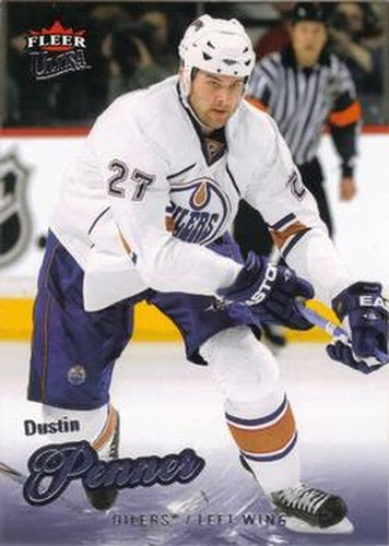 #155 Dustin Penner - Edmonton Oilers - 2008-09 Ultra Hockey