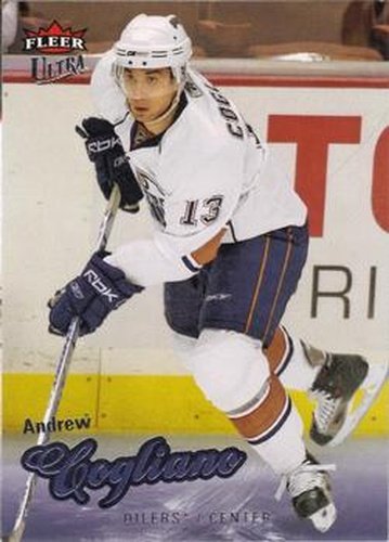 #156 Andrew Cogliano - Edmonton Oilers - 2008-09 Ultra Hockey