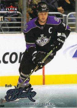 #186 Rob Blake - San Jose Sharks - 2008-09 Ultra Hockey