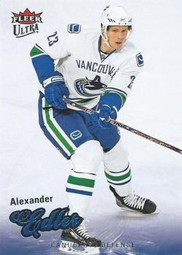 #198 Alexander Edler - Vancouver Canucks - 2008-09 Ultra Hockey