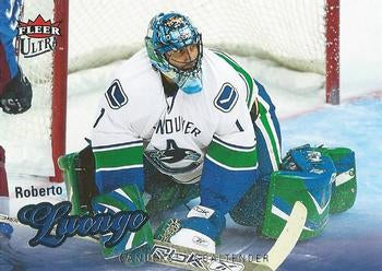 #199 Roberto Luongo - Vancouver Canucks - 2008-09 Ultra Hockey