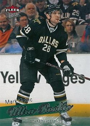 #202 Mark Fistric - Dallas Stars - 2008-09 Ultra Hockey