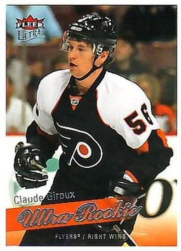 #204 Claude Giroux - Philadelphia Flyers - 2008-09 Ultra Hockey