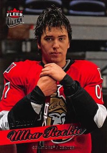 #207 Ilya Zubov - Ottawa Senators - 2008-09 Ultra Hockey