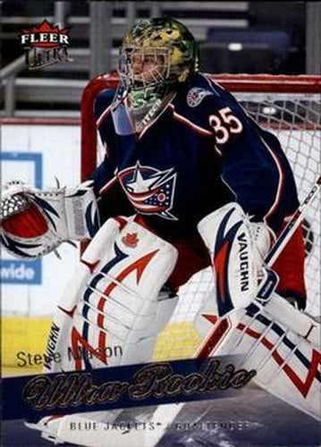 #208 Steve Mason - Columbus Blue Jackets - 2008-09 Ultra Hockey