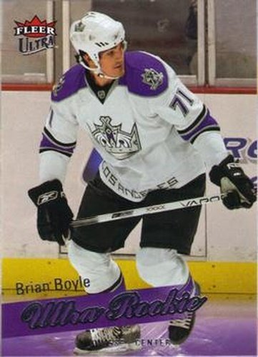 #209 Brian Boyle - Los Angeles Kings - 2008-09 Ultra Hockey