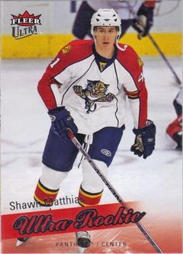 #210 Shawn Matthias - Florida Panthers - 2008-09 Ultra Hockey