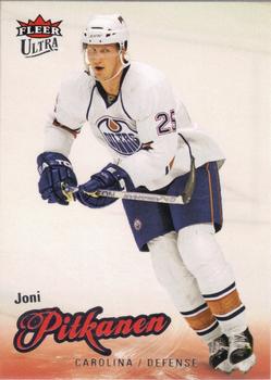 #26 Joni Pitkanen - Carolina Hurricanes - 2008-09 Ultra Hockey