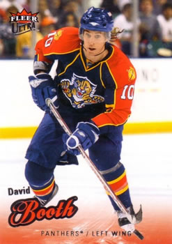 #29 David Booth - Florida Panthers - 2008-09 Ultra Hockey