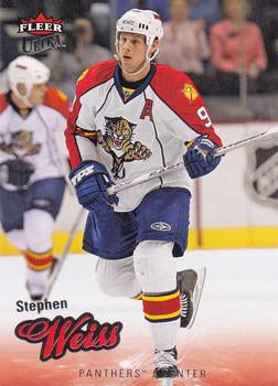 #30 Stephen Weiss - Florida Panthers - 2008-09 Ultra Hockey