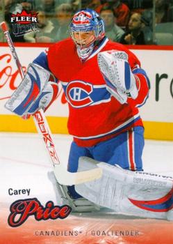 #33 Carey Price - Montreal Canadiens - 2008-09 Ultra Hockey