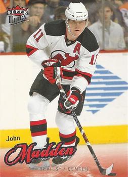#44 John Madden - New Jersey Devils - 2008-09 Ultra Hockey