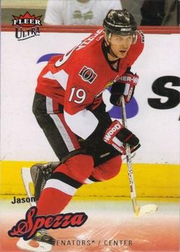 #60 Jason Spezza - Ottawa Senators - 2008-09 Ultra Hockey